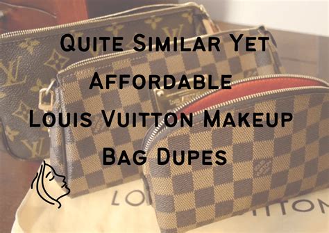 louis vuitton makeup bag dupe|louis vuitton necklace dupe.